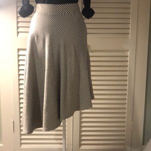 Lapis Anthropologie Flowy Skirt